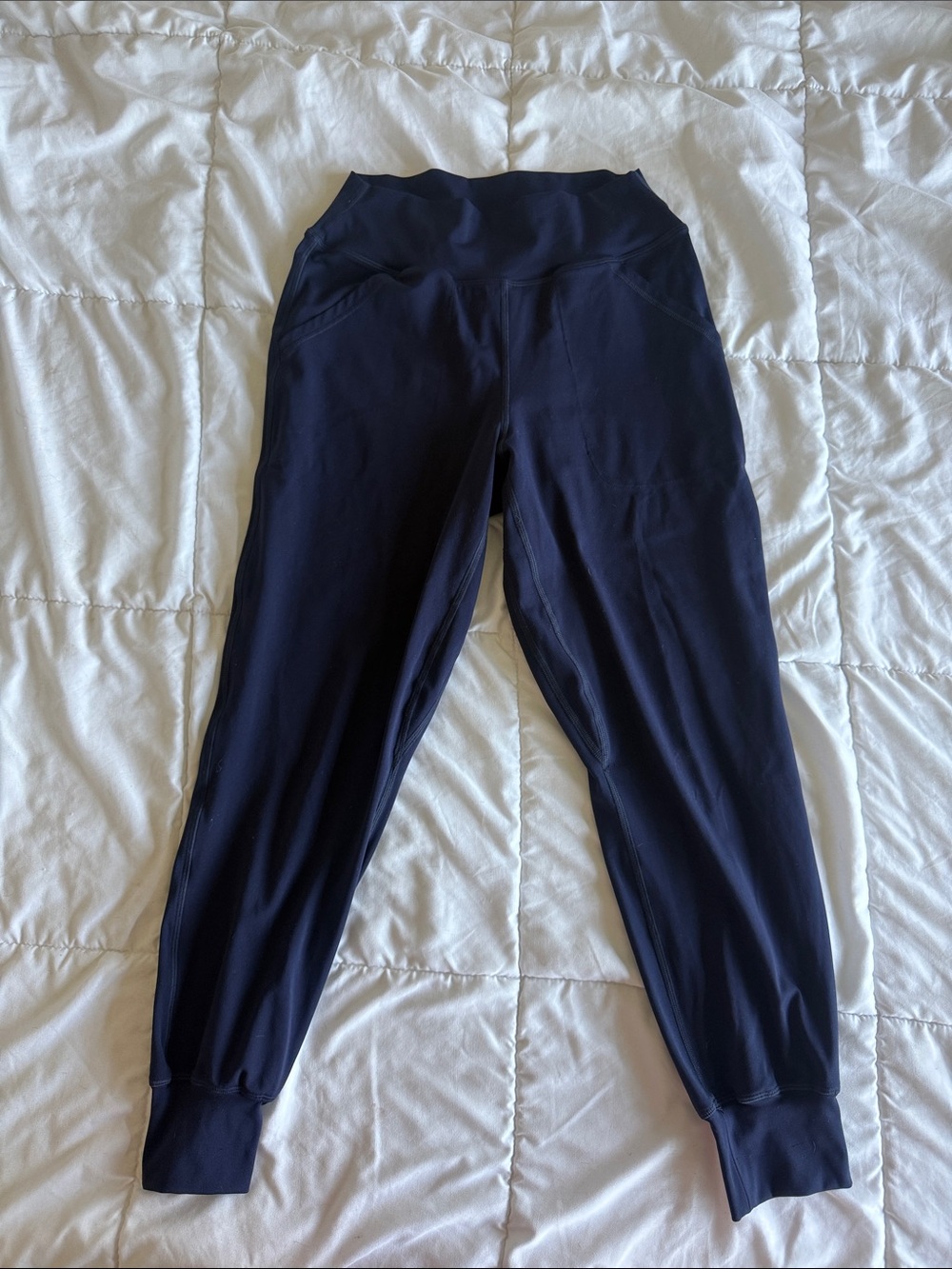 Women's Navy High-Waist Active Jogger Leggings